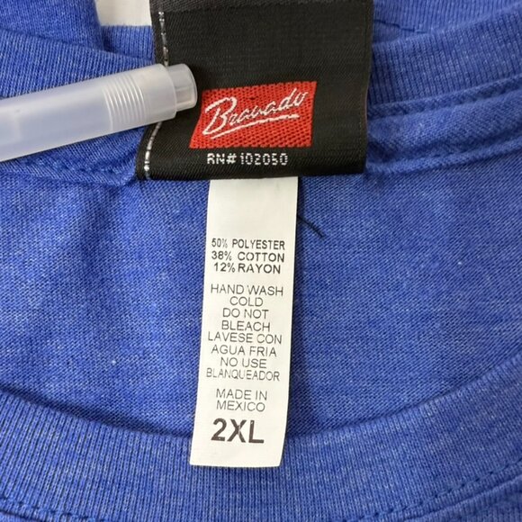 NWOT Harley Davidson Women's Blue Short Sleeve Tri-blend Graphic Tee XXL - Picture 3 of 7